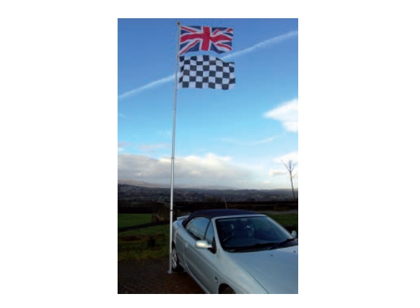 Additional Image of Caravan/Car Mount for Flag Pole [CLICK TO VIEW]